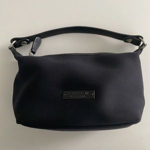 Coach Black Mini Handbag/Makeup Bag material: neoprene